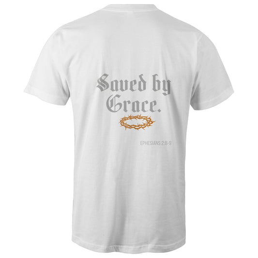 SPEAK LIFE Saved By Grace Tee